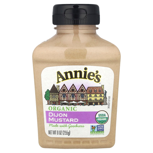 Annie's Naturals, Органика, Дижонская горчица, 9 унций (255 г)