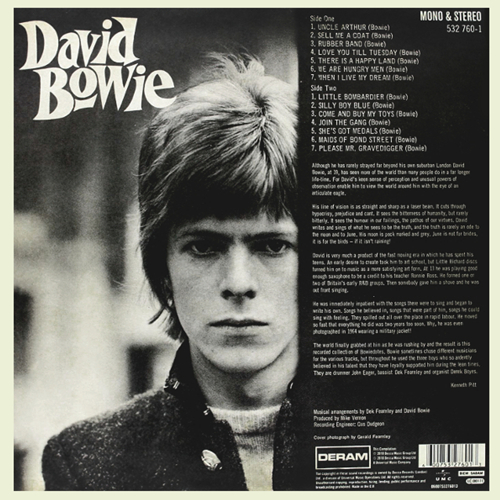 David Bowie / David Bowie (2LP)
