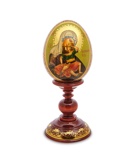 ИКО- 2 Яйцо-икона «Взыграние Младенца» Борисова А