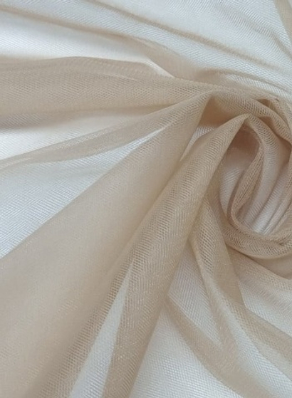 Фатин беж, SUPER SOFT TULLE С29