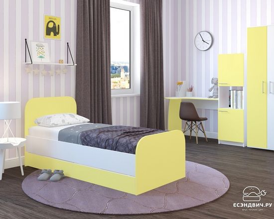 белый / лимонный