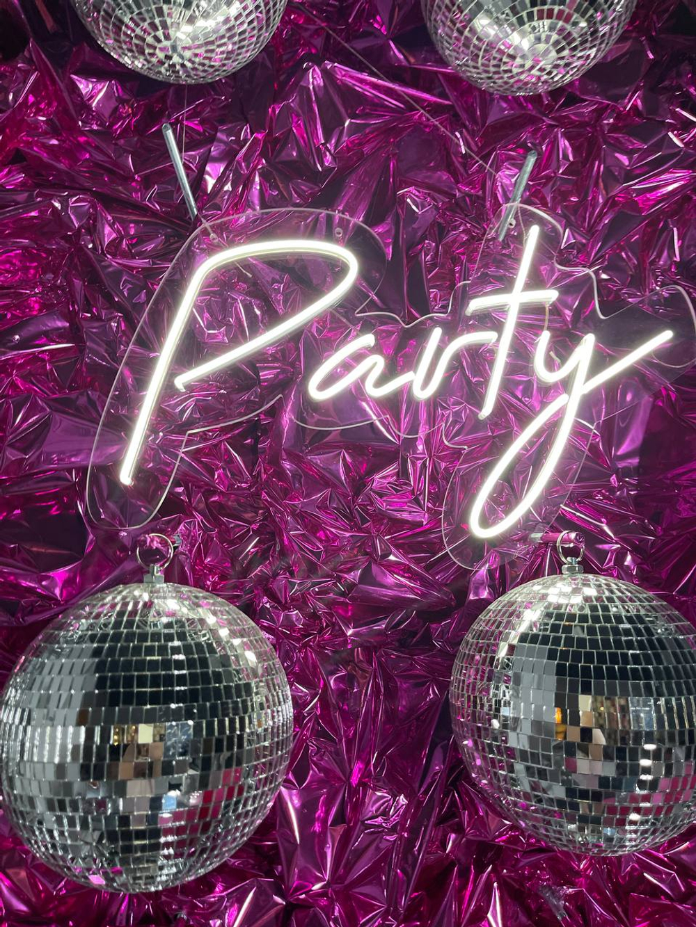 Фотозона "Disco party"