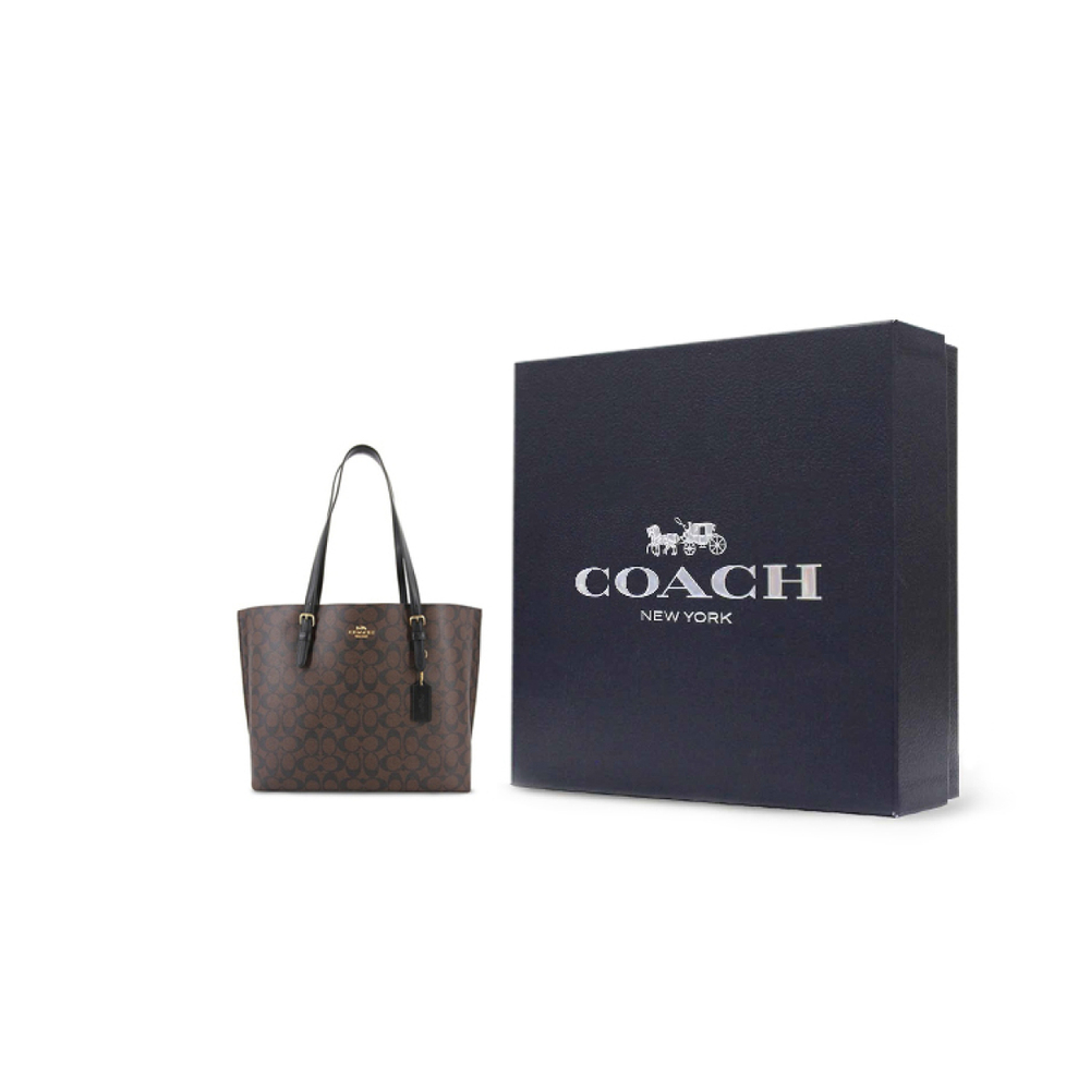 Сумка COACH Mollie 34 Logo Tote, 1665-IMAA8