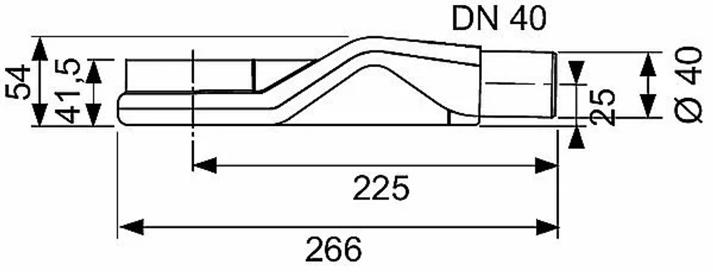 Душевой лоток TECE Drainline 100 пристенный, комплект, хром
