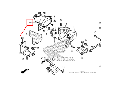 83511-MCA-S40 COVER, ENGINE R SIDE