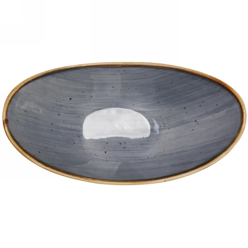 Салатник керамический «Corsica blue» 19,6*10,6*6,8см