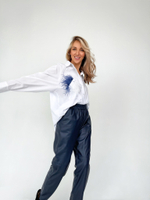 Рубашка с пером на кармане Белый 11