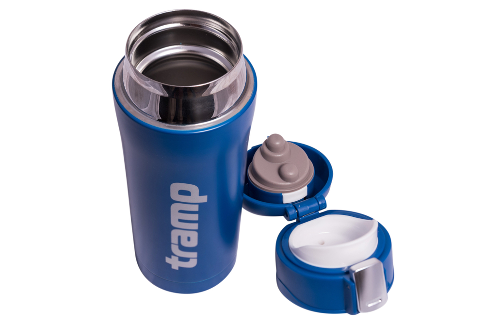 Термос питьевой 0,45л TRC-107 TRAMP(Синий)