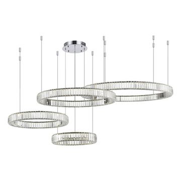 Люстра подвесная LED 190W 4000K SL1622.103.04 хром Tivoli ST-Luce