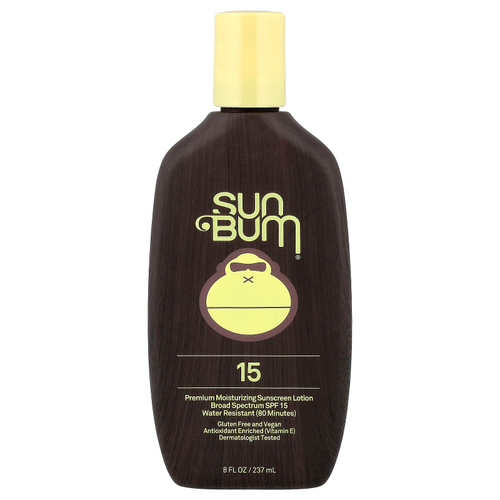 Sun Bum, Премиальный увлажняющий солнцезащитный лосьон, SPF 15, 237 мл (8 жидк. унц.)
