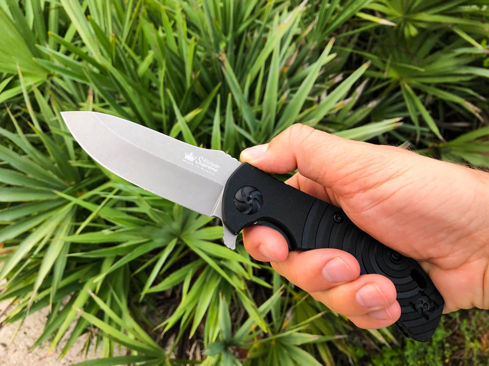 Складной нож Bloke X D2 StoneWash