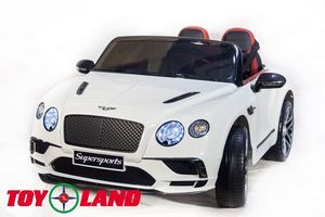 Детский электромобиль Toyland Bentley Continental Supersports Белый