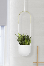 Горшок для растений подвесной bolo, D16 см, белый