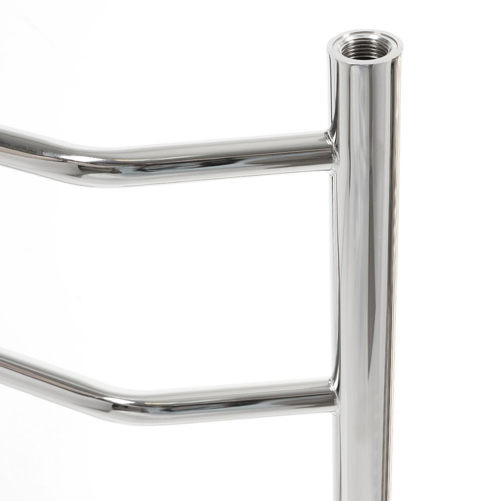 Полотенцесушитель 50х60х1", 5, нерж сталь, вариант 1, Aquater, Прага