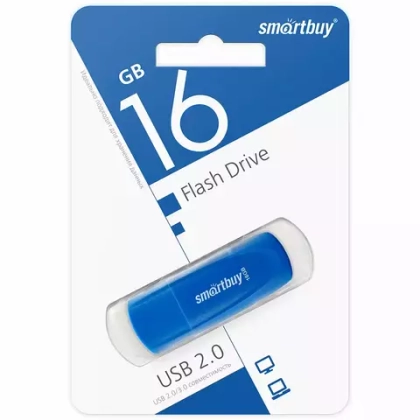 16GB USB Smartbuy Scout Blue
