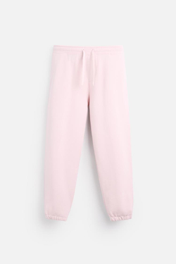 ZARA БАЗОВЫЕ БРЮКИ-ДЖОГГЕРЫ, СВЕТЛО-РОЗОВЫЙ