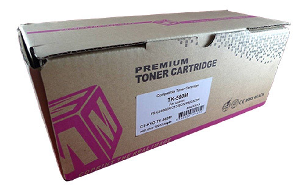 Тонер-картридж ELP, аналог Kyocera TK-560M для FS-C5300DN/C5350DN/P6030CDN magenta 10K