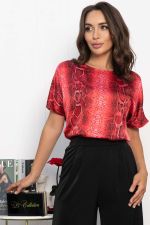 Блуза Морган (красная) Б14033-16М LT Collection
