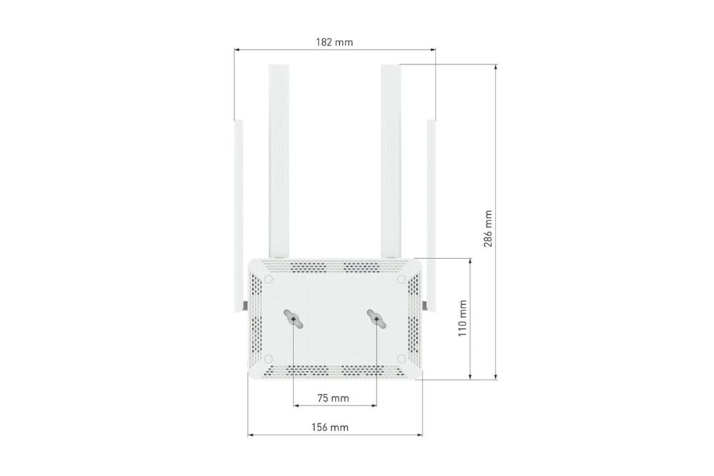 Wi-Fi роутер Keenetic Speedster (KN-3013), белый