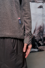 Худи Nothomme Blue Monte Lightweight Hooded Fleece Shirt "Rock Gray"