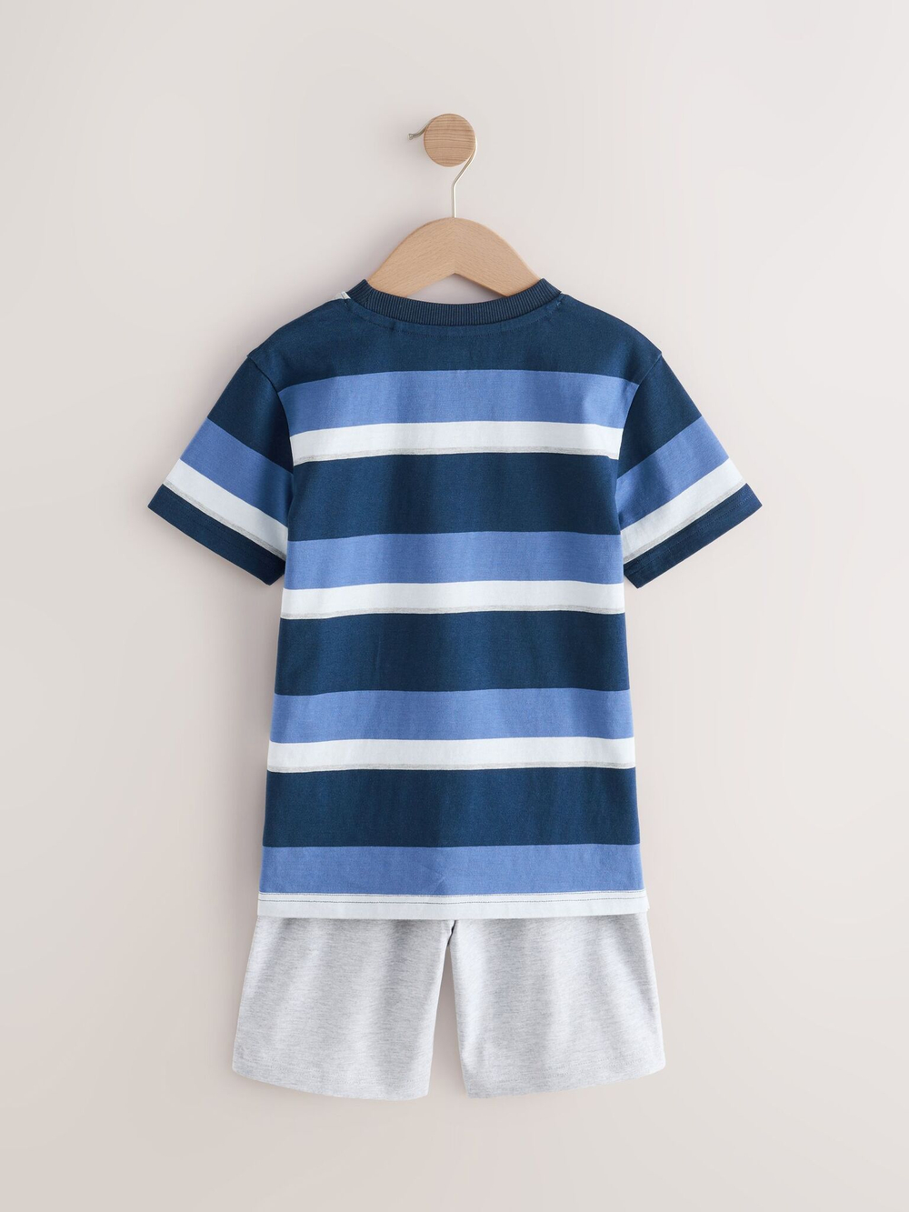 Пижама для мальчика Next E66-494, 3 шт., Серый, Синий