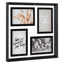 Фоторамка 34.5х34.5см Bergenson Bjorn Pleasant moments белая/черная