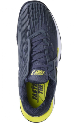 Теннисные кроссовки Babolat Propulse Fury 3 Clay Men - grey/aero - Blue Gray