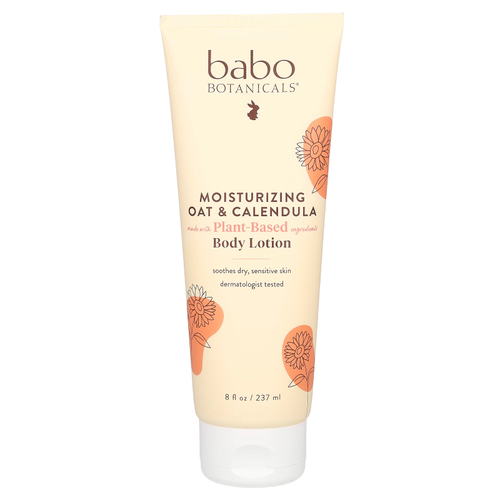Babo Botanicals, увлажняющий лосьон для тела, с овсом и календулой, 237 мл (8 жидк. унций)