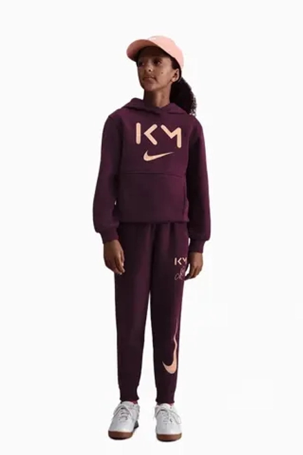 Кофта Nike Kylian Mbappé Club Fleece Junior - бордовый