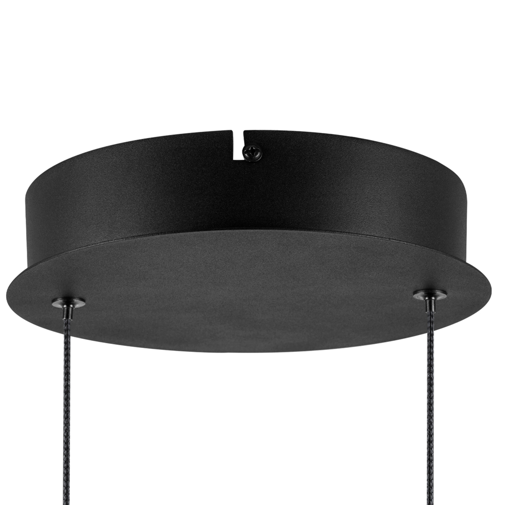 723227 Люстра LODI LED 43W 3440LM ЕРНЫЙ/ДЕРЕВО 3000K