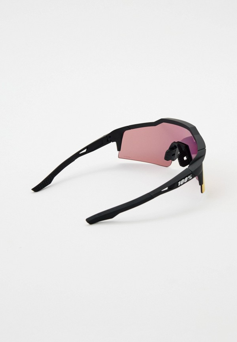 Спортивные очки 100% Speedcraft SL / Soft Tact Black / HiPER Red Multilayer Mirror Lens