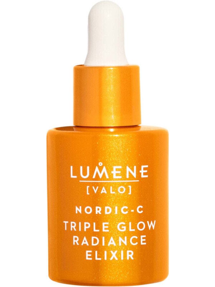 Lumene Triple Glow Radiance Elixir Сыворка с витамином С для сияния кожи