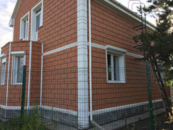 Фасадная панель Камень Неаполитанский, Альта профиль, Терракотовый