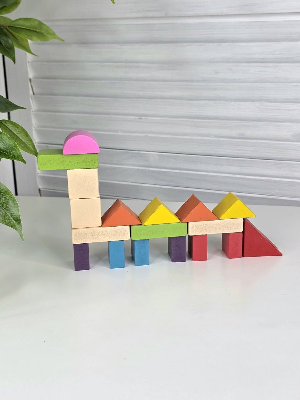 Конструктор деревянный развивающий набор сортер (202397812)