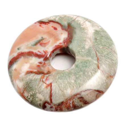 Кулон "Диск Би" яшма