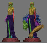 Маликет Чёрный Клинок и Королева Марика Вечная елден ринг Фигурка Maliketh, the Black Blade and Queen Marika the Eternal