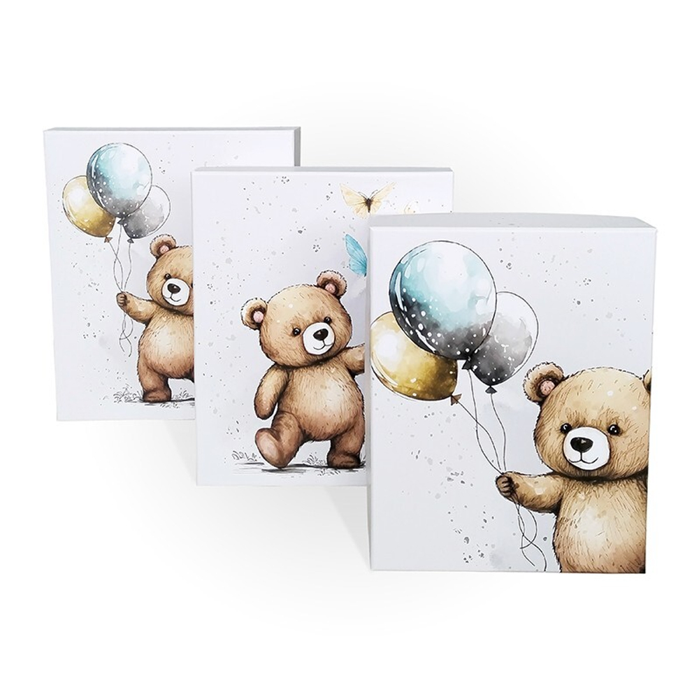 Коробка Прямоугольник 19*15*9см Пушистый друг