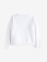 Кардиган для девочки Next N05-826, Белый