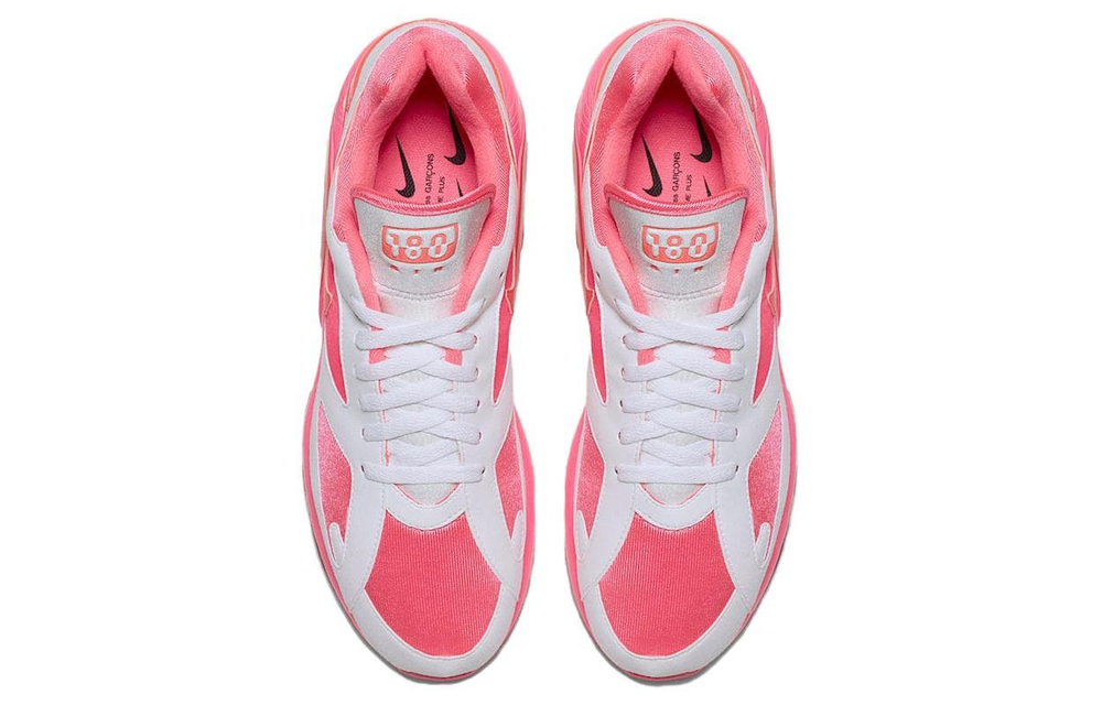 Кроссовки Cdg X Nike Air Max 180 "White Pink"