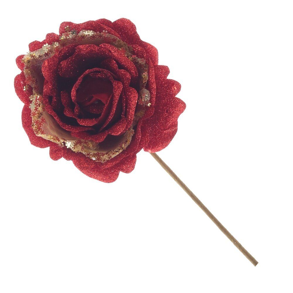 GAEM Цветок искусственный "Роза", L11 W11 H27 см, 2в.