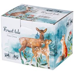 ТАРЕЛКА ЗАКУСОЧНАЯ LEFARD "ЛЕСНАЯ СКАЗКА" СОВА 20,5 СМ (КОР=24ШТ.)