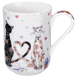 Кружка 330мл "Лавандовые коты, 425-177