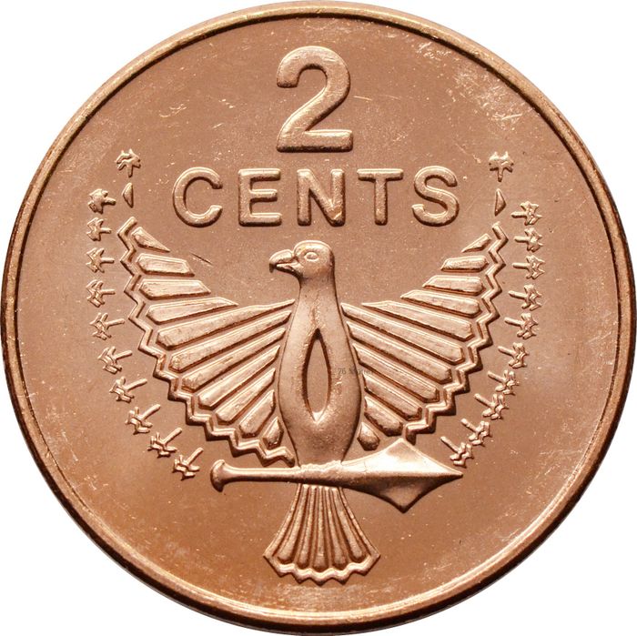 2 цента 2005 Соломоновы острова