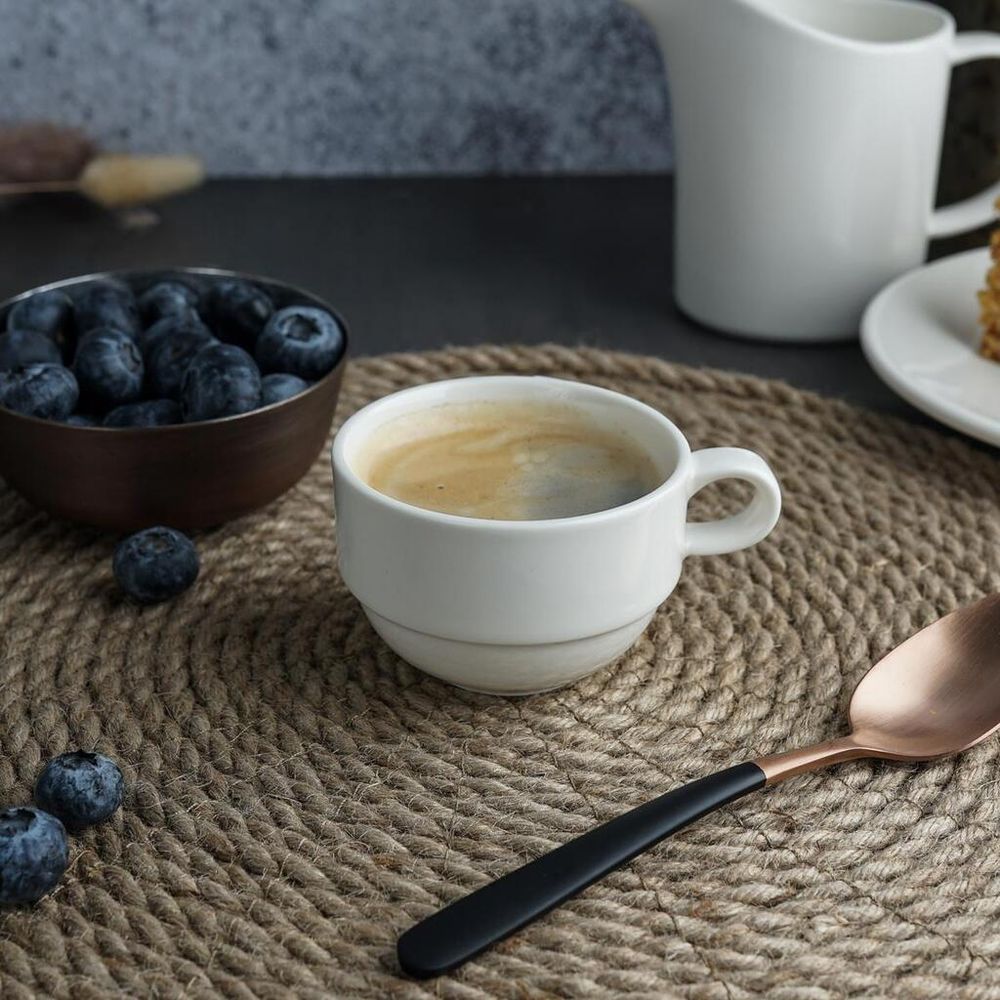 Чашка 100 мл кофейная d 7 см h4,7 см Simply   Stackable Noble [6]