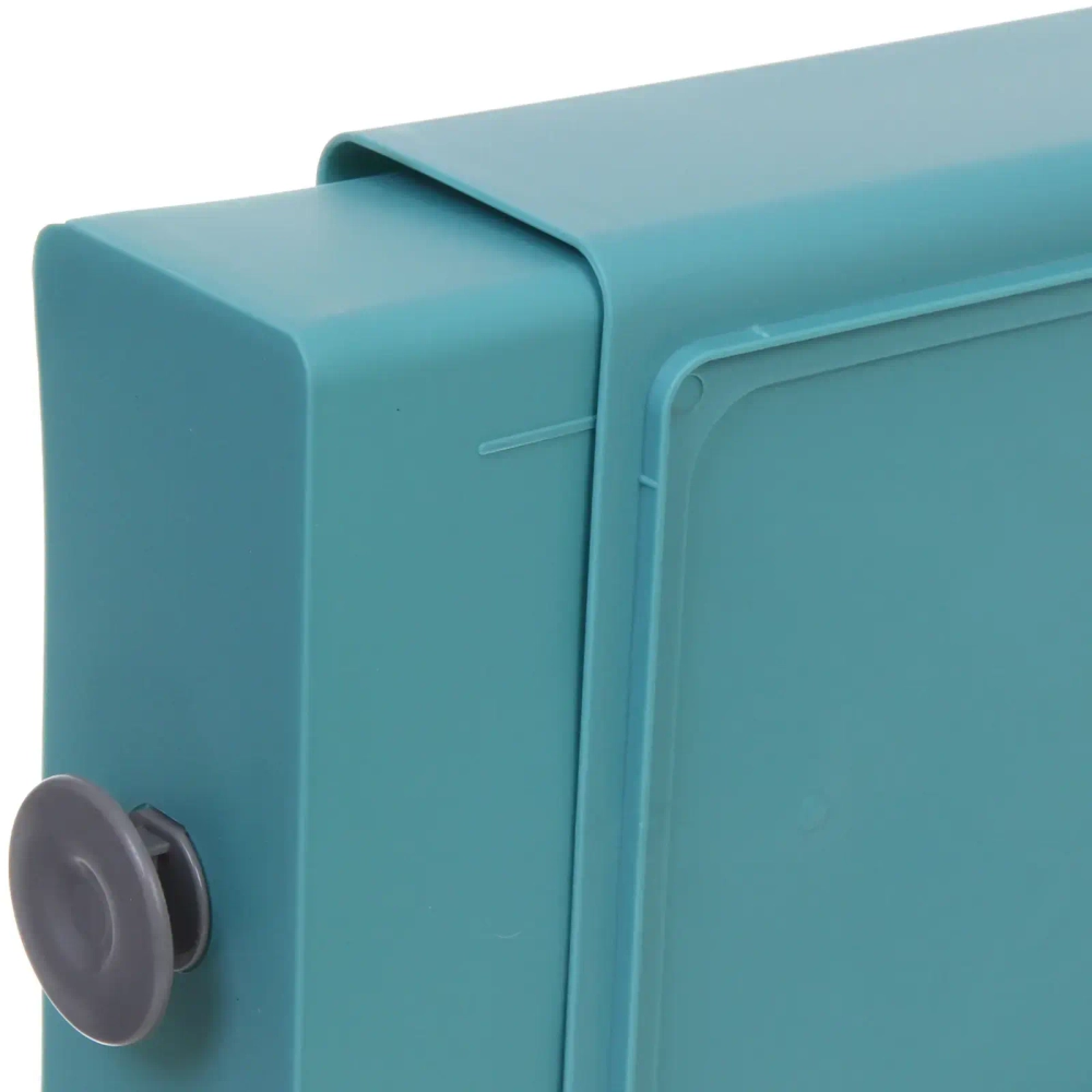 Мини - ящик для хранения мелочей «РИКОТТО», цвет голубой, 20*21*8см (пакет)