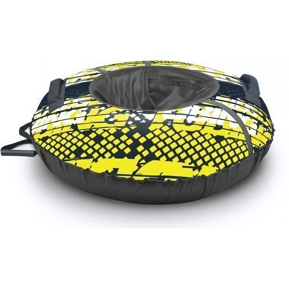 Тюбинг D-850 мм принт, "Nika sport" лимонный