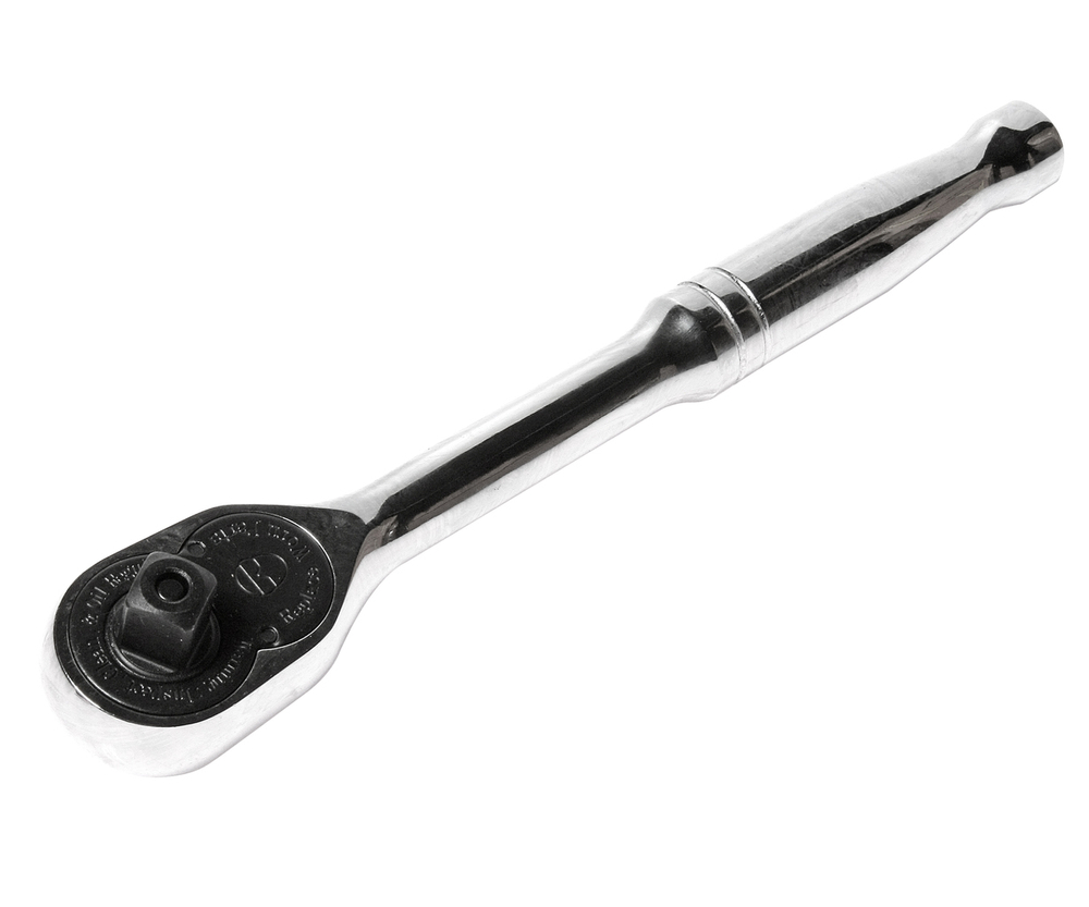 Ключ трещотка 3/8" 36 зубьев 182мм металлическая рукоятка JTC