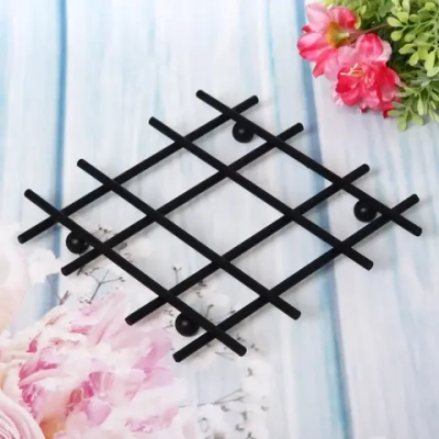 Подставка под горячее металлическая «Brownie» 19*19см черная