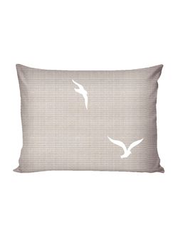 Постельное белье перкаль Сказка "Чайки/Чайки (компаньон)" 1,5-сп Наволочка 50х70 см 1 шт Простынь на резинке 90x200 см Пододеяльник 145x215 см