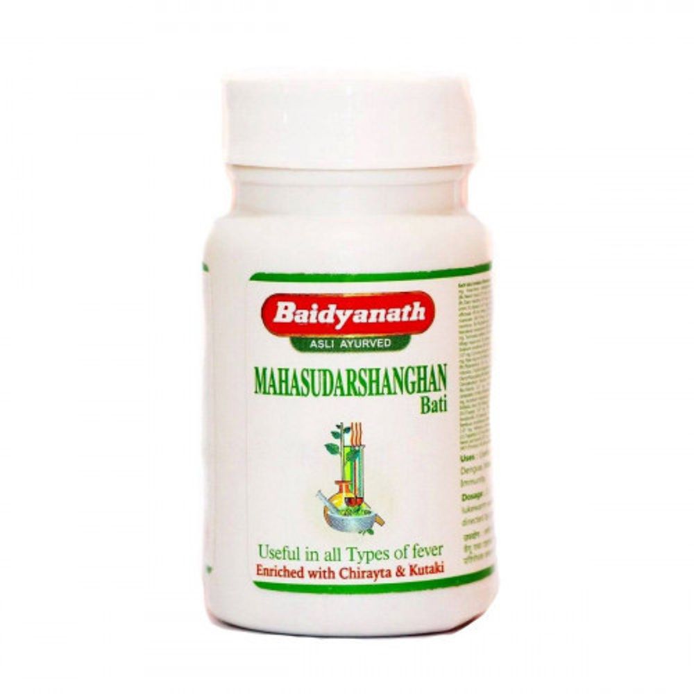 БАД Baidyanath Mahasudarshanghan Bati Махасударшангхан Бати 40 таб